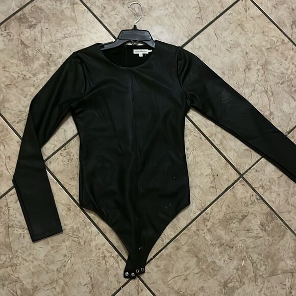 Good American Black latex bodysuit - Picture 5 of 15